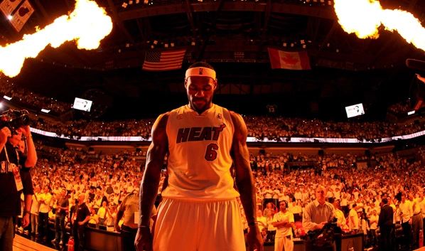 Miami Heat arena game atmosphere